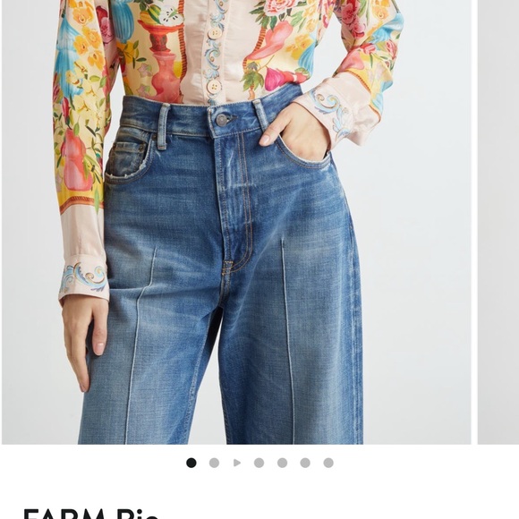 FARM Rio Multicolor Floral Blouse - Picture 2 of 2